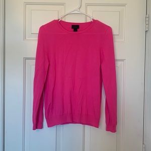 J.CREW Collection Italian Cashmere pink sweater.